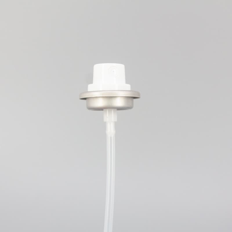 metal spray can valve for detergent