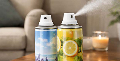 Metal kutu içindeki oda kokularının ambalajına ilişkin olarak