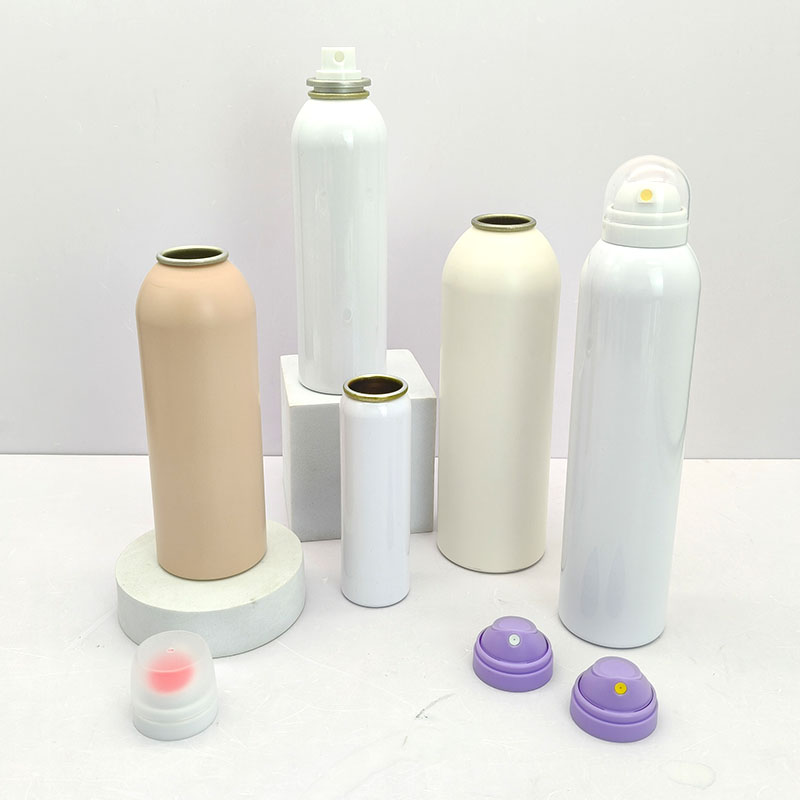 aluminum aerosol can for hair spray
