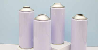 What should be noted when purchasing aerosol cans?
