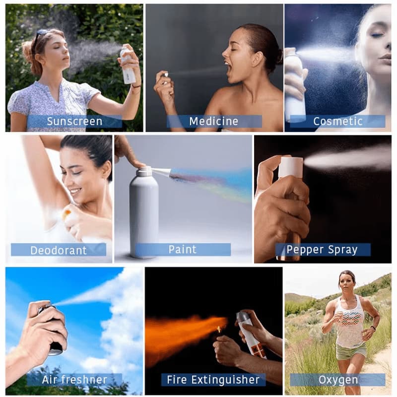 Multi-scenario aluminum aerosol cans